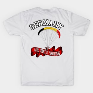 Germany Paragliding | 2 Sided T-Shirt